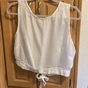 Cloth and stone crop top